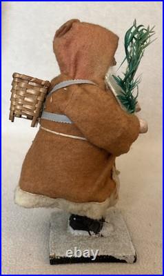 Antique German Belsnickle Santa Candy Container Christmas D. R. G. M. Nodder Antique German Belsnickle Santa Candy Container Christmas D. R. G. M. Nodder