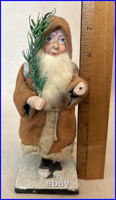 Antique German Belsnickle Santa Candy Container Christmas D. R. G. M. Nodder Antique German Belsnickle Santa Candy Container Christmas D. R. G. M. Nodder