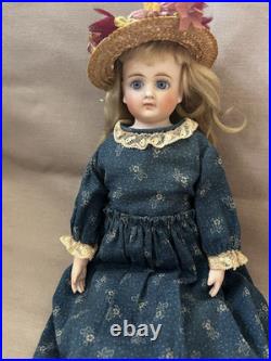 Antique German Belton Type Bisque Doll 34cm 13.4 in Stunning Face YO