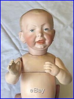 Antique German Bisque 100 Kammer Reinhardt Kaiser Character Baby Doll 13 Kr
