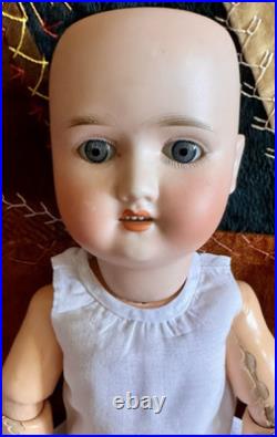 Antique German Bisque 16 Schonau Hoffmeister Doll Perfect Bisque