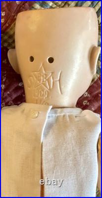 Antique German Bisque 16 Schonau Hoffmeister Doll Perfect Bisque