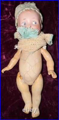 Antique German Bisque Armand Marseille Ptd Eye Googlie Toddler Doll Rare6 C1911 Antique German Bisque Armand Marseille Ptd Eye Googlie Toddler Doll Rare6 C1911