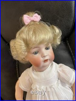 Antique German Bisque Bruno Schmidt toddler Doll
