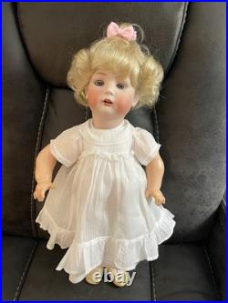 Antique German Bisque Bruno Schmidt toddler Doll