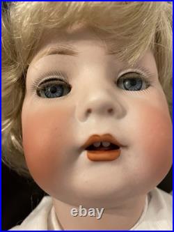 Antique German Bisque Bruno Schmidt toddler Doll
