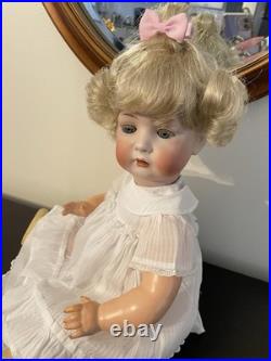 Antique German Bisque Bruno Schmidt toddler Doll