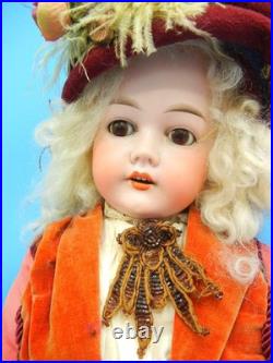 Antique German Bisque Doll 24 C. M. Bergmann 1916