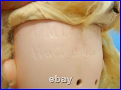Antique German Bisque Doll 24 C. M. Bergmann 1916
