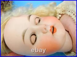 Antique German Bisque Doll 24 C. M. Bergmann 1916