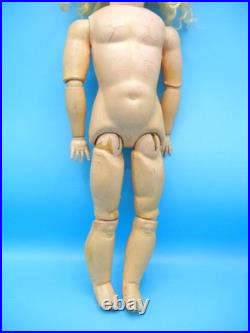 Antique German Bisque Doll 24 C. M. Bergmann 1916