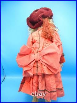 Antique German Bisque Doll 24 C. M. Bergmann 1916