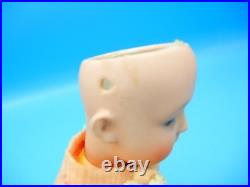 Antique German Bisque Doll 8.5 Gebruder Heubach #8192 Character Blue Sleep Eyes