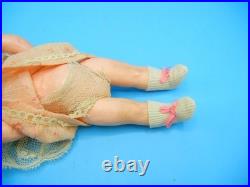 Antique German Bisque Doll 8.5 Gebruder Heubach #8192 Character Blue Sleep Eyes