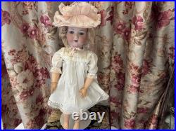 Antique German Bisque Doll AM 390 Armand Marseille French doll/closed eyes/22 Antique German Bisque Doll AM 390 Armand Marseille French doll/closed eyes/22