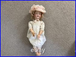 Antique German Bisque Doll AM 390 Armand Marseille French doll/closed eyes/22 Antique German Bisque Doll AM 390 Armand Marseille French doll/closed eyes/22