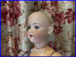 Antique German Bisque Doll AM 390 Armand Marseille French doll/closed eyes/22 Antique German Bisque Doll AM 390 Armand Marseille French doll/closed eyes/22