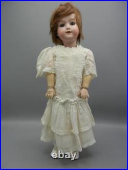 Antique German Bisque Doll A 2 M 390 n Armand Marseille 18 Marked #3381 Body Antique German Bisque Doll A 2 M 390 n Armand Marseille 18 Marked #3381 Body
