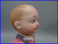 Antique German Bisque Doll A M Painted Eye Googly #320 Armand Marseille 6 Boy