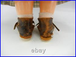 Antique German Bisque Doll Bruno Schmidt B/P Slant Hip Toddler 16.5