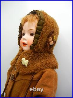Antique German Bisque Doll Bruno Schmidt B/P Slant Hip Toddler 16.5