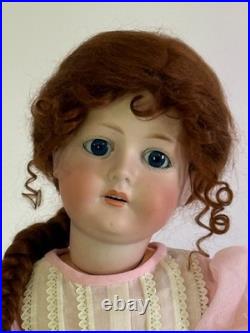Antique German Bisque Doll CM Bergmann 1916 22 1/2