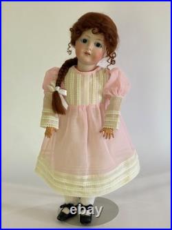 Antique German Bisque Doll CM Bergmann 1916 22 1/2