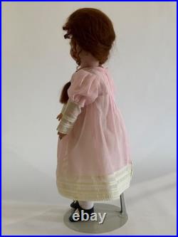Antique German Bisque Doll CM Bergmann 1916 22 1/2