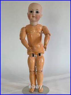 Antique German Bisque Doll CM Bergmann 1916 22 1/2