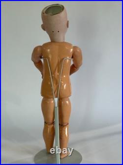 Antique German Bisque Doll CM Bergmann 1916 22 1/2