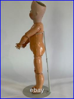 Antique German Bisque Doll CM Bergmann 1916 22 1/2