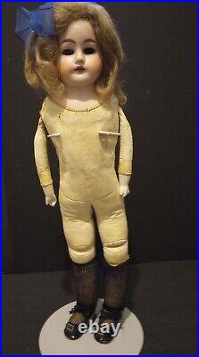 Antique German Bisque Doll Ernst Heubach All Original Clothes/Wig Early 1900s