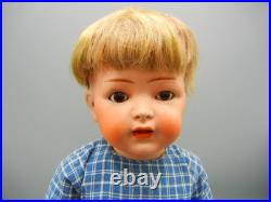 Antique German Bisque Doll Franz Schmidt Slant Hip Toddler #1295 Breather 15