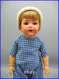Antique German Bisque Doll Franz Schmidt Slant Hip Toddler #1295 Breather 15