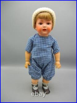 Antique German Bisque Doll Franz Schmidt Slant Hip Toddler #1295 Breather 15