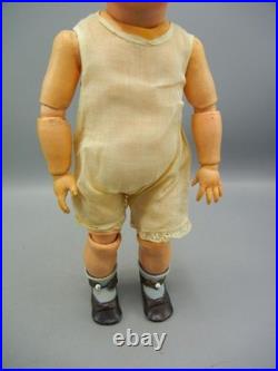 Antique German Bisque Doll Franz Schmidt Slant Hip Toddler #1295 Breather 15