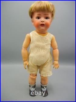 Antique German Bisque Doll Franz Schmidt Slant Hip Toddler #1295 Breather 15
