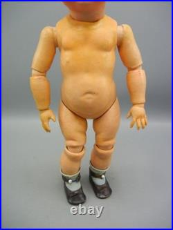 Antique German Bisque Doll Franz Schmidt Slant Hip Toddler #1295 Breather 15