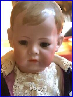 Antique German Bisque Doll K R #115 Philip Toddler Rare