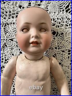 Antique German Bisque Doll Marked 585 3 Bahr Proschild 13 Excellent Condition