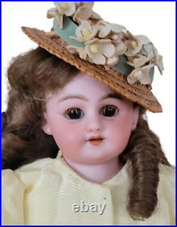 Antique German Bisque Doll Simon & Halbig 1010 & VTG French Fashion Style Outfit