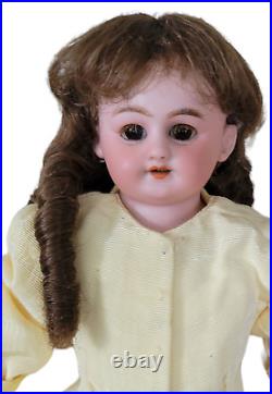 Antique German Bisque Doll Simon & Halbig 1010 & VTG French Fashion Style Outfit