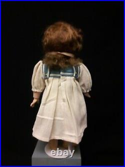 Antique German Bisque Doll by Swaine and Co. Marked D. I. P. On Toddler Body