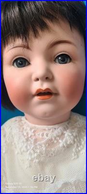 Antique German Bisque Franz Schmidt 1295 Breather 24 Baby