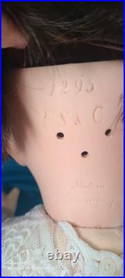 Antique German Bisque Franz Schmidt 1295 Breather 24 Baby