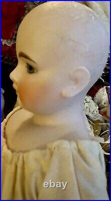 Antique German Bisque German Closed Mouth Fashion Lady Doll Perfect 20 Kling