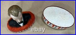 Antique German Bisque Head Abe Lincoln Patriotic Candy Container