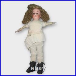 Antique German Bisque Head Doll 15