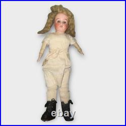 Antique German Bisque Head Doll 15
