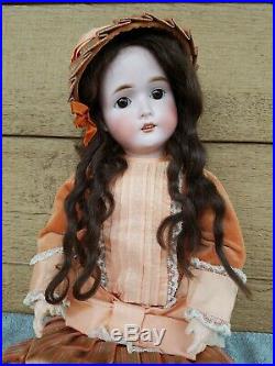 Antique German Bisque Head Doll 24 GANS & SEYFARTH Stunning Beauty